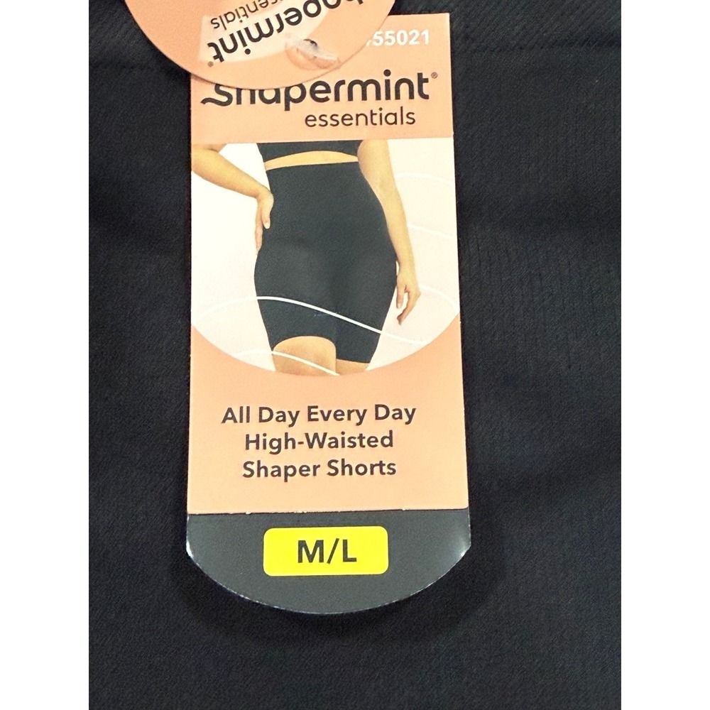 Shapermint Essentials High Waisted Shaper Shorts M/L Black - Picture 5 of 6